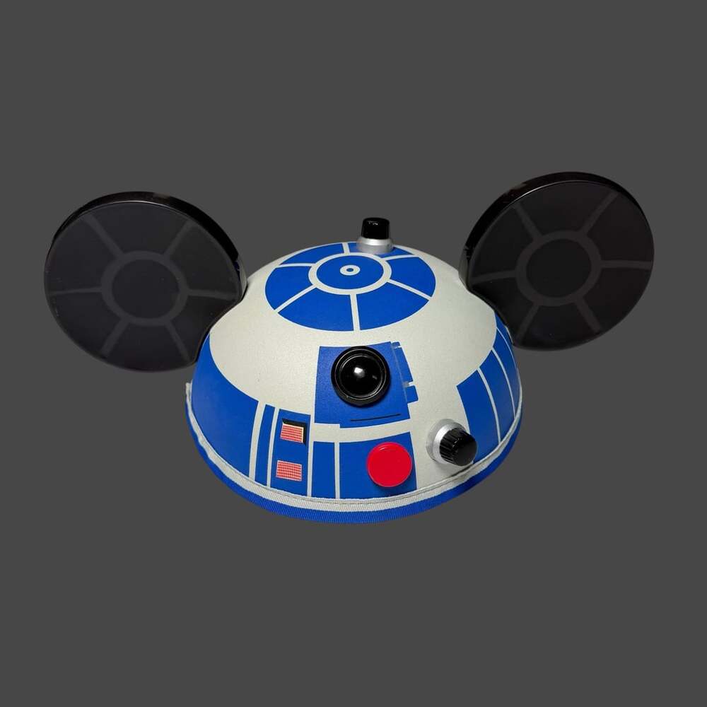 Disney Parks Star Wars R2D2 Mickey Ears Hat